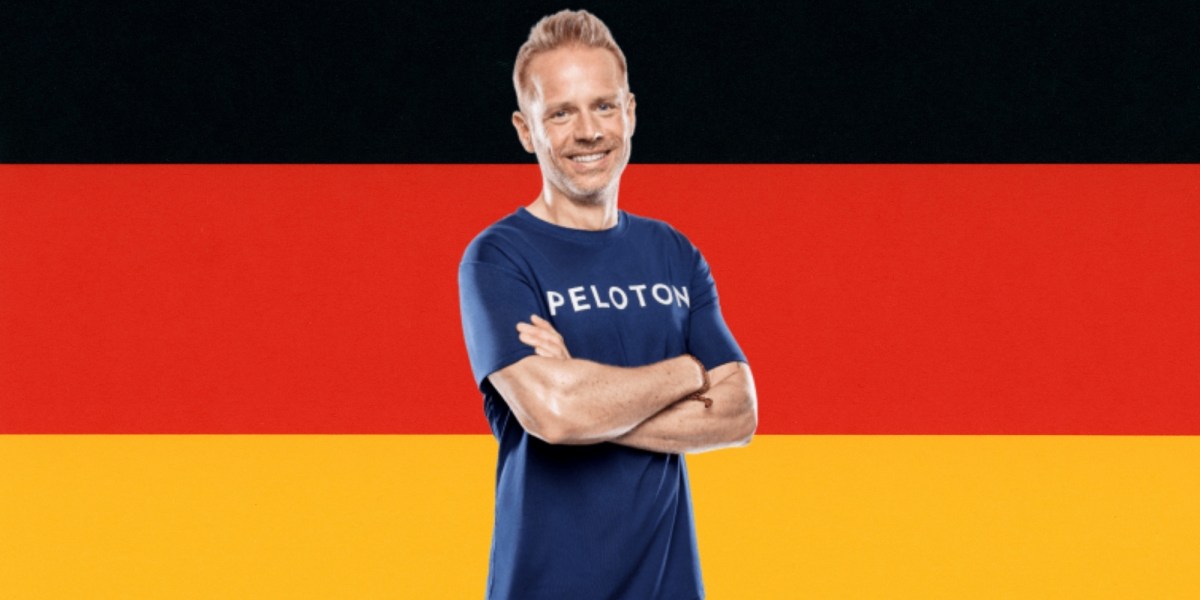 Peloton German Tread coach Tobias Heinze