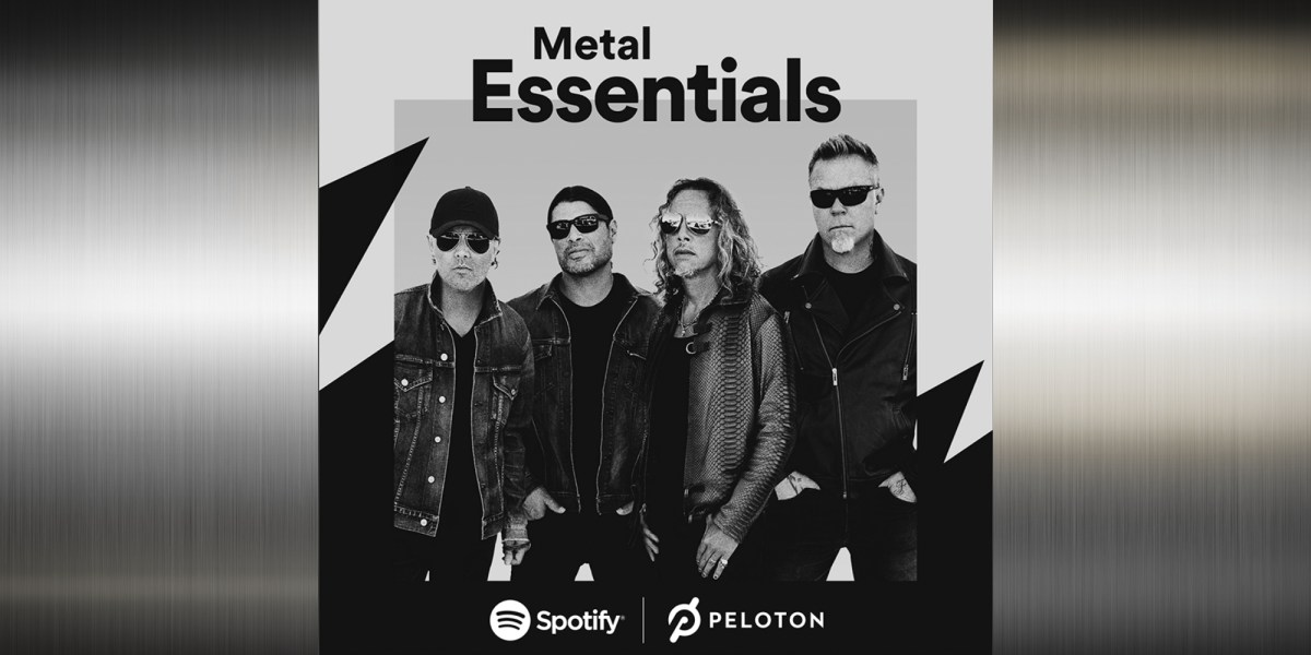 Peloton Spotify Metal Essentials artist series