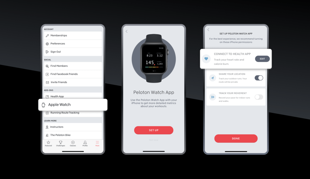 Peloton bike apple 2025 watch heart rate