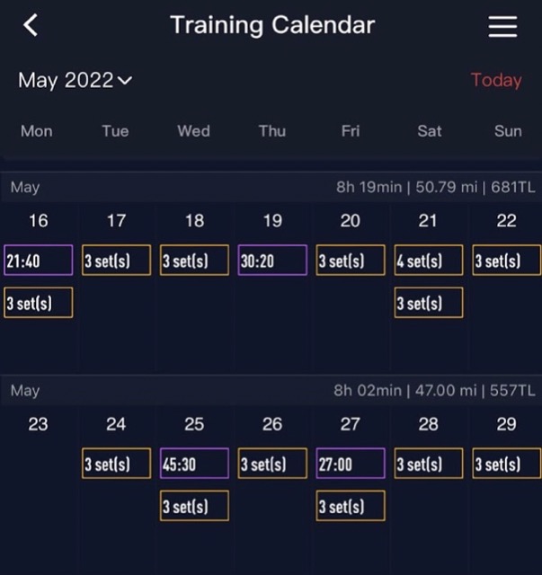 coros sleep tracking