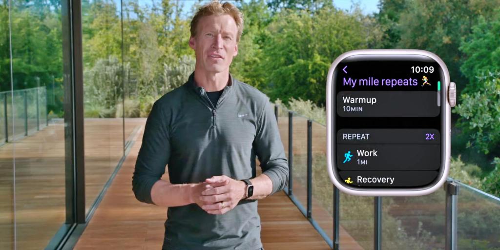 Apple Watch OS9 Fitness Workout Builder