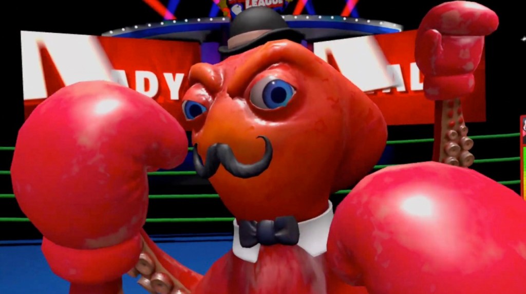 Boxing Octopus in VR