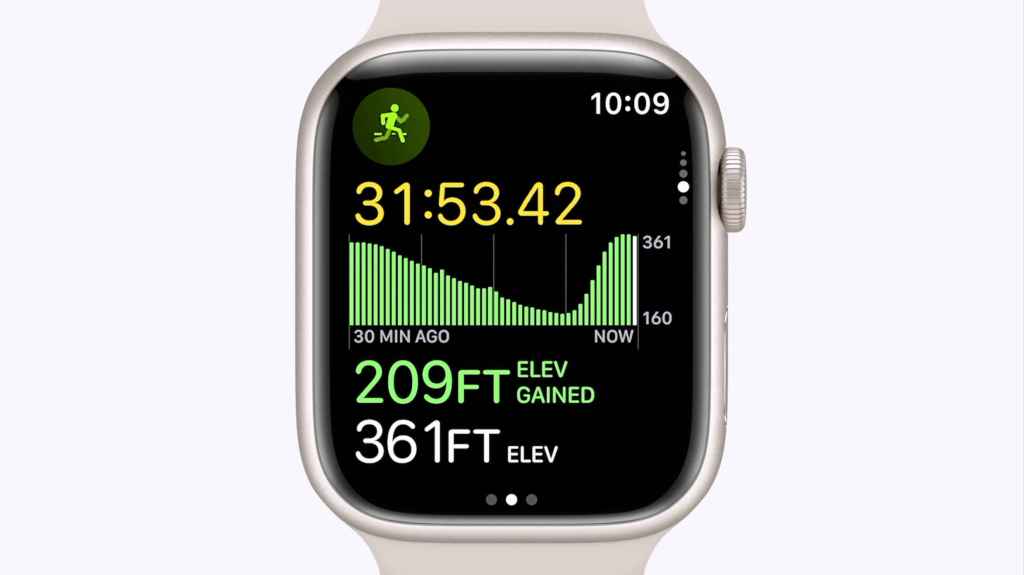 Mise à jour Fitness Tech Apple Watch OS9