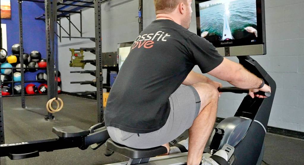 RW900 Rower Screen Placement