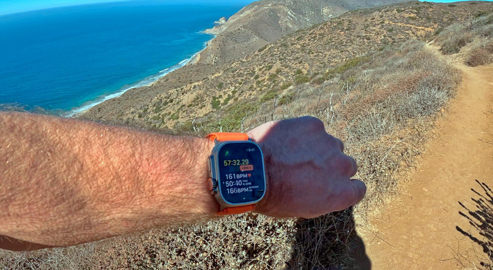 Apple Watch Ultra Trail Run