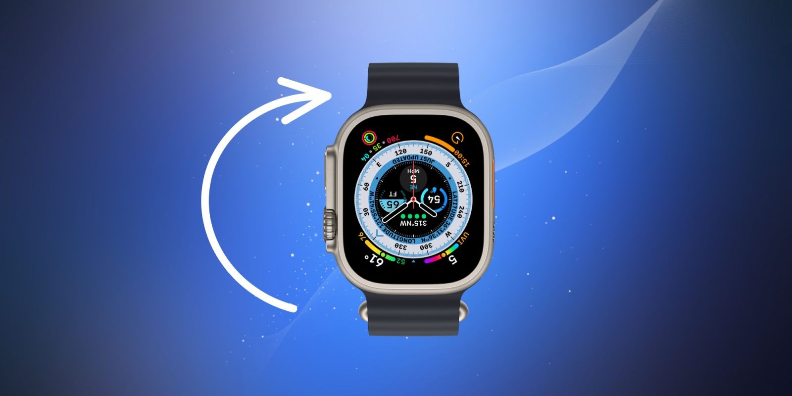 Apple Watch ultra change orientation