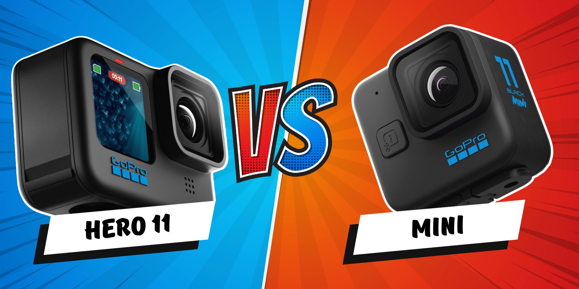 GoPro Hero11 Black vs. Hero11 Mini: Which is the better choice?