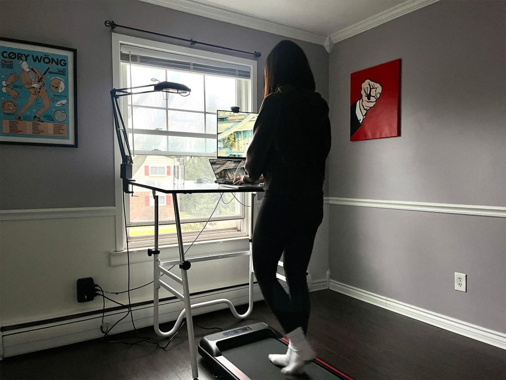 a man standing in a room