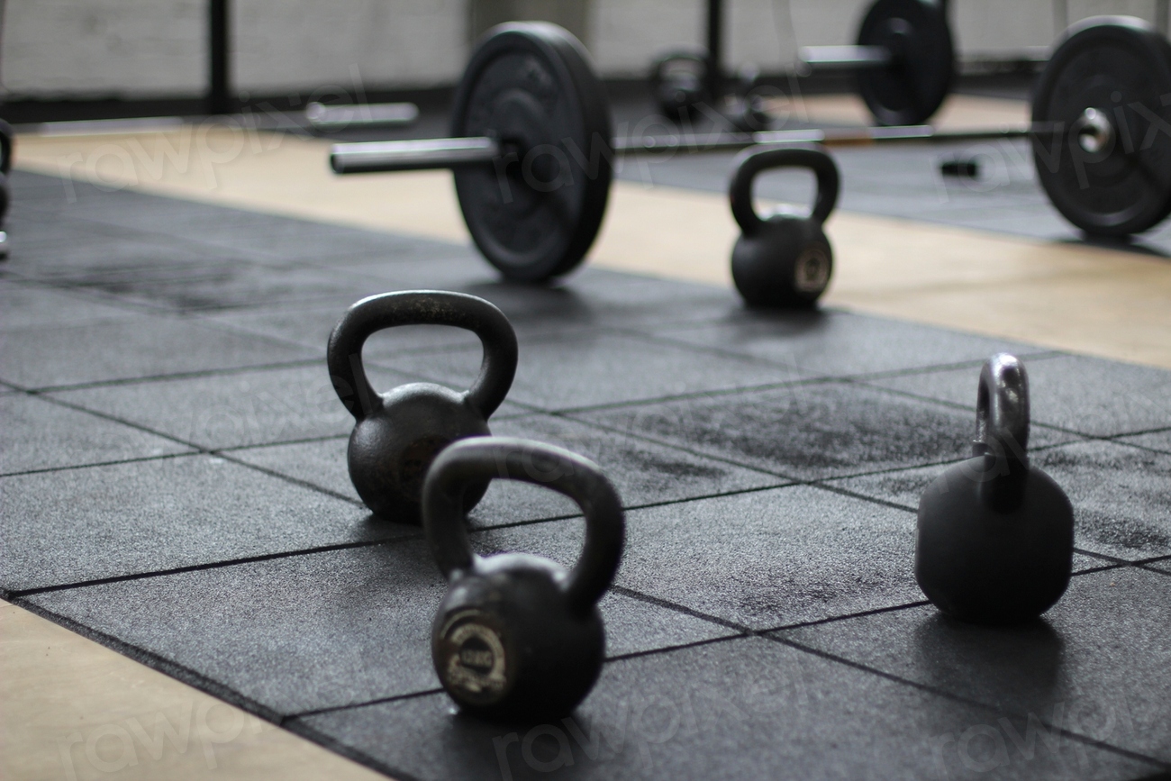 Gym equipment floor