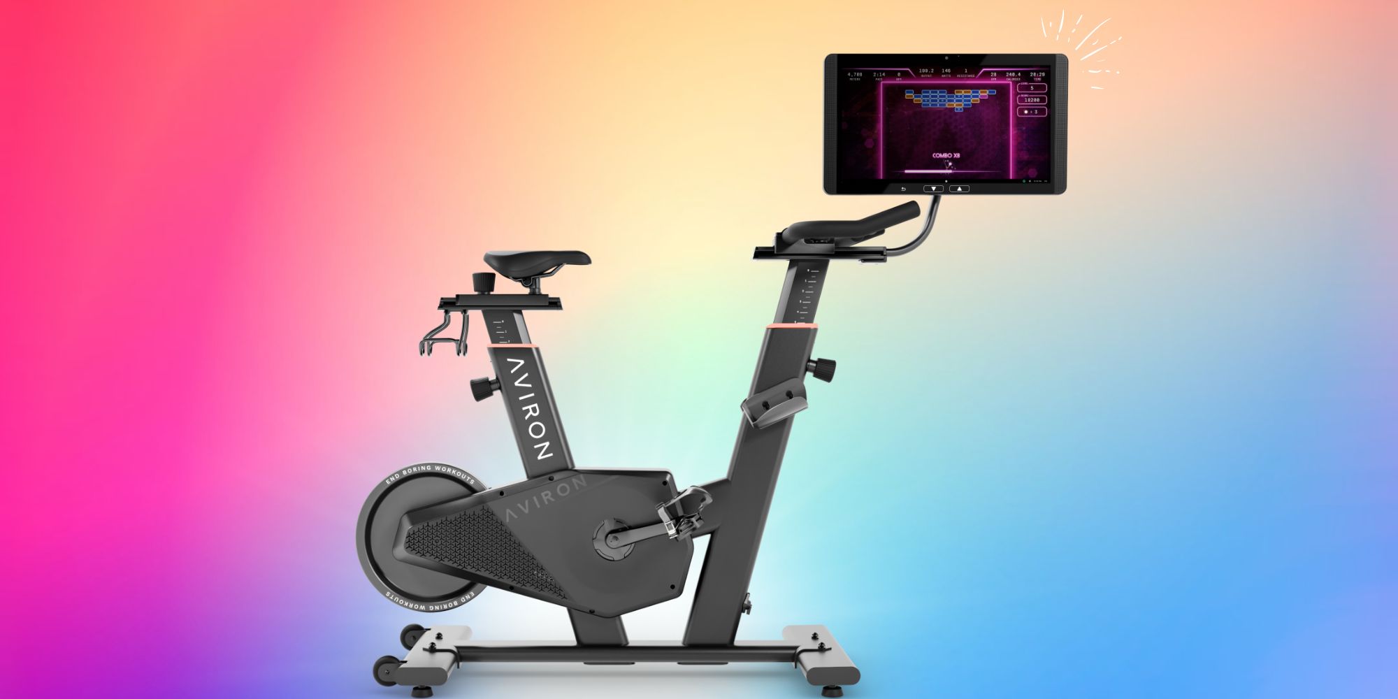 Gym Equipment Connecting Apple Watch To Peloton App Exercise Bikes