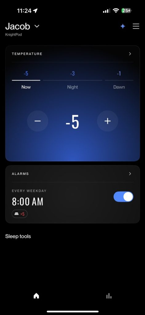 A screenshot of a device