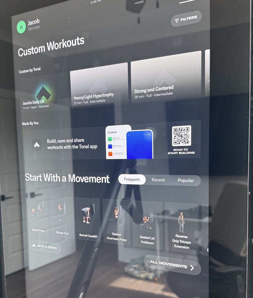 tonal 2 custom workouts