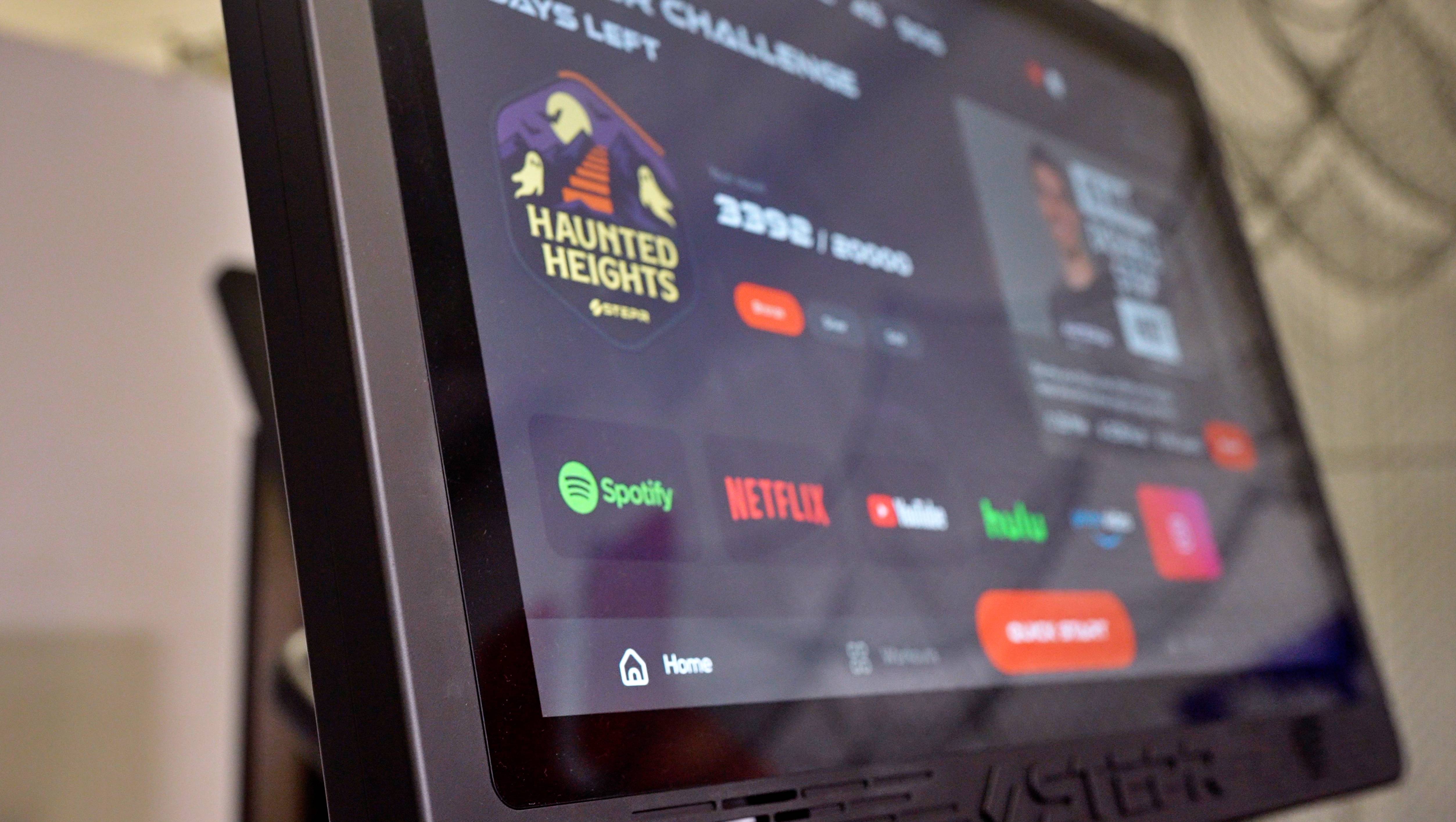 A screen shot of a television